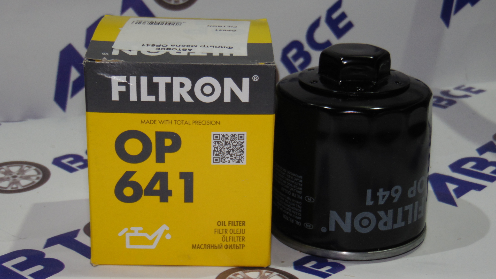 Фильтр масла OP641 FILTRON